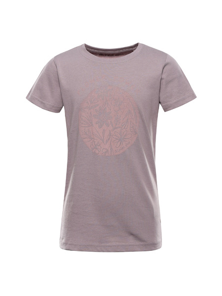 ALPINE PRO Gyermek póló organikus pamutból ALPINE PRO TERMESO 2 fürj változat pb