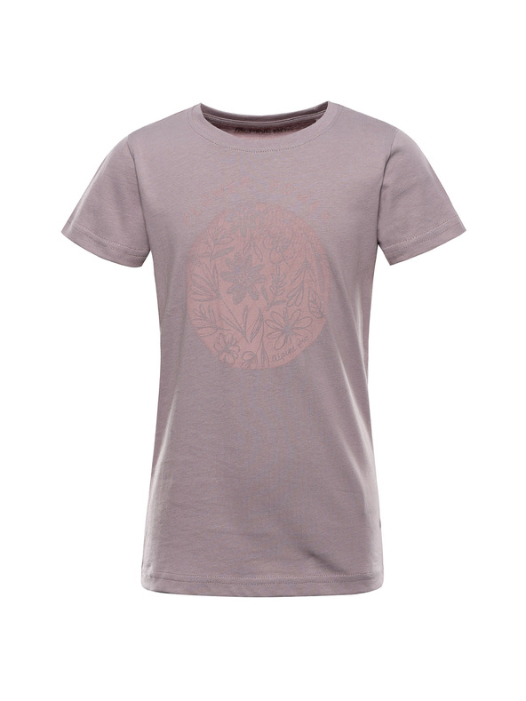 ALPINE PRO Gyermek póló organikus pamutból ALPINE PRO TERMESO 2 fürj változat pb