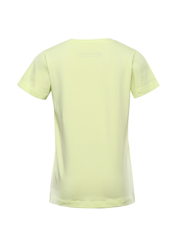 ALPINE PRO Gyermek pamut póló ALPINE PRO DORGO fénylő zöld varianta pf