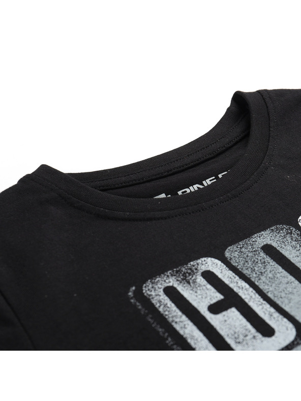 ALPINE PRO Gyermek póló organikus pamutból ALPINE PRO TERMESO 2 fekete változat pe