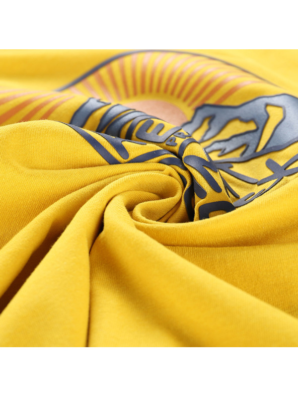 ALPINE PRO Gyermek gyorsan száradó póló ALPINE PRO REJO 2 citrom curry változat pb