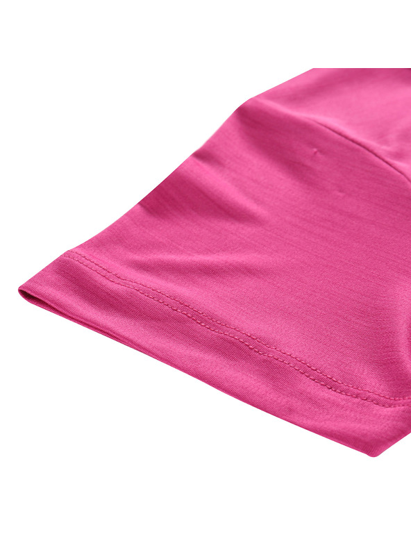 ALPINE PRO Gyerek gyorsan száradó póló ALPINE PRO BASIKO fuchsia red