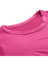 ALPINE PRO Gyerek gyorsan száradó póló ALPINE PRO BASIKO fuchsia red