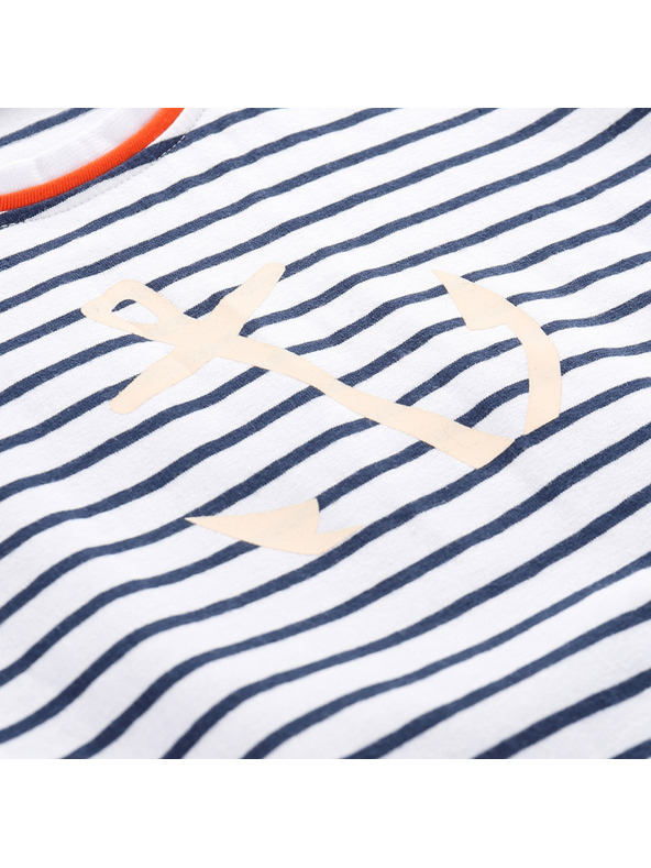 ALPINE PRO Gyerek pamut póló változó nyomattal ALPINE PRO NAMORO moonlit ocean