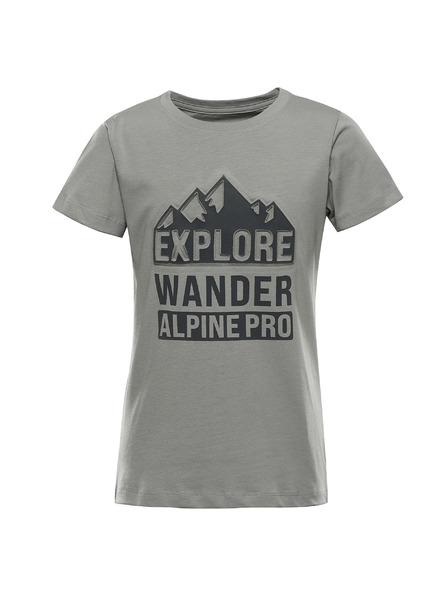 ALPINE PRO Gyermek pamut póló ALPINE PRO DORGO árnyék változat pg