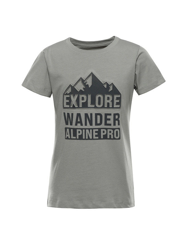 ALPINE PRO Gyermek pamut póló ALPINE PRO DORGO árnyék változat pg