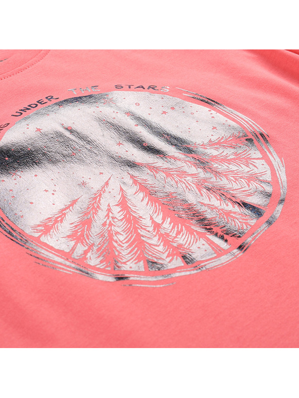 ALPINE PRO Gyermek gyorsan száradó póló ALPINE PRO REJO 2 kalipszó korall változat pc