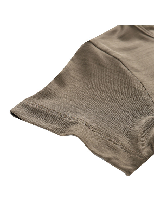 ALPINE PRO Gyerek gyorsan száradó póló ALPINE PRO BASIKO stone gray