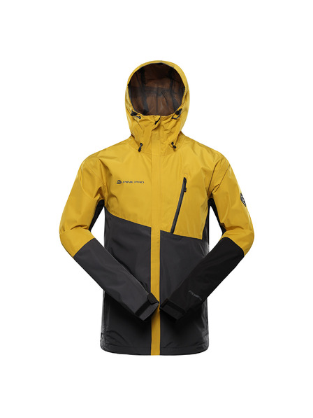 ALPINE PRO Férfi dzseki PTX membránnal ALPINE PRO NOREM 3 citromsárga curry