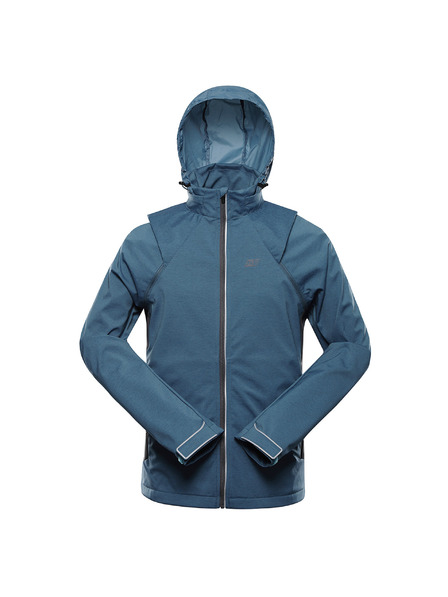 ALPINE PRO Férfi softshell mellény-kabát 2in1 membránnal ALPINE PRO SPERT 2 storm blue