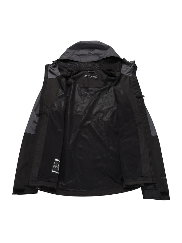 ALPINE PRO Férfi dzseki PTX membránnal ALPINE PRO NOREM 3 fekete