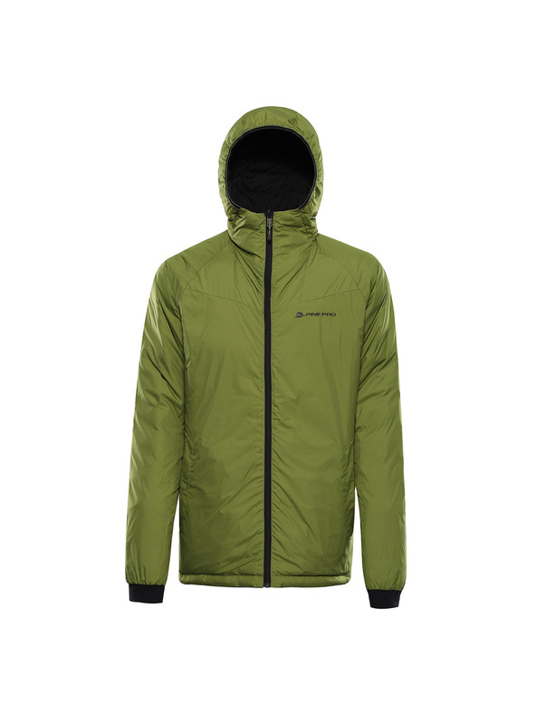 ALPINE PRO Férfi kétoldalas pehelydzseki ALPINE PRO ROGIT 2 fekete