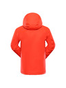 ALPINE PRO Férfi síkabát ptx hó membránnal ALPINE PRO REAS 2 neon piros