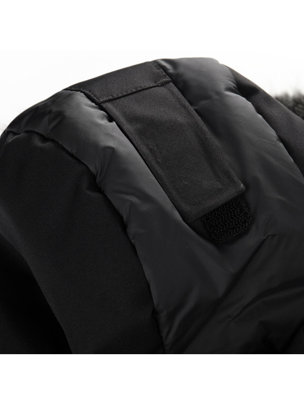 ALPINE PRO Férfi síkabát ptx hó membránnal ALPINE PRO NADDR fekete