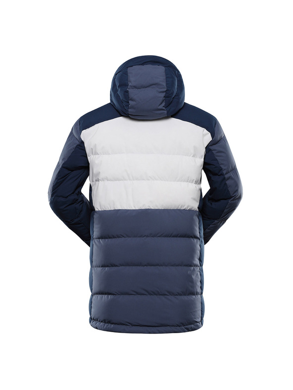ALPINE PRO Férfi pehelybetétes síkabát ptx hó membránnal ALPINE PRO FERER 2 vintage indigó