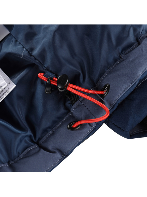 ALPINE PRO Férfi pehelybetétes síkabát ptx hó membránnal ALPINE PRO FERER 2 vintage indigó