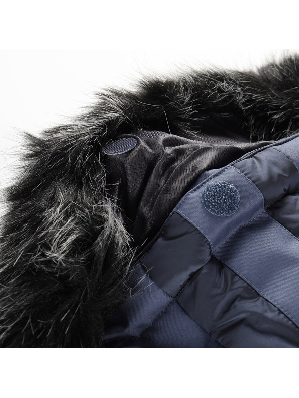 ALPINE PRO Férfi síkabát ptx hó membránnal ALPINE PRO NADDR vintage indigó