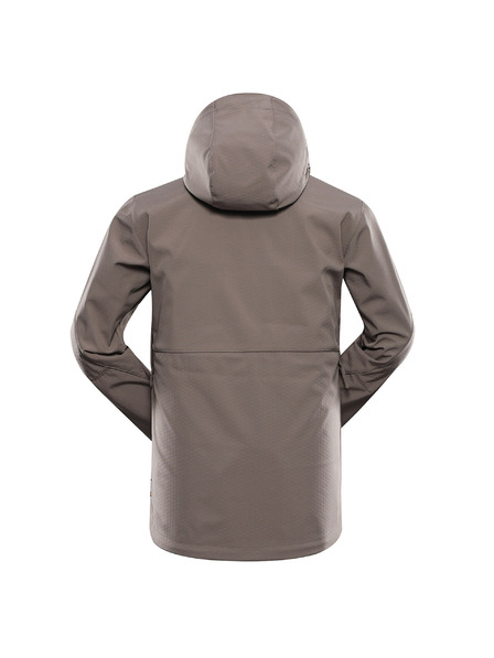 ALPINE PRO Férfi softshell dzseki membránnal ALPINE PRO HOOR 2 driftwood