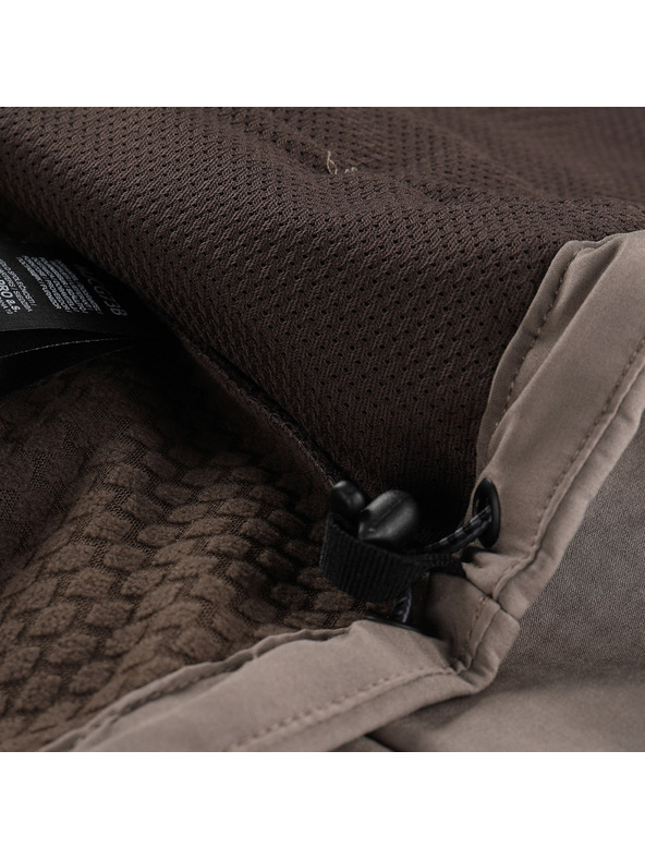 ALPINE PRO Férfi softshell dzseki membránnal ALPINE PRO HOOR 2 driftwood