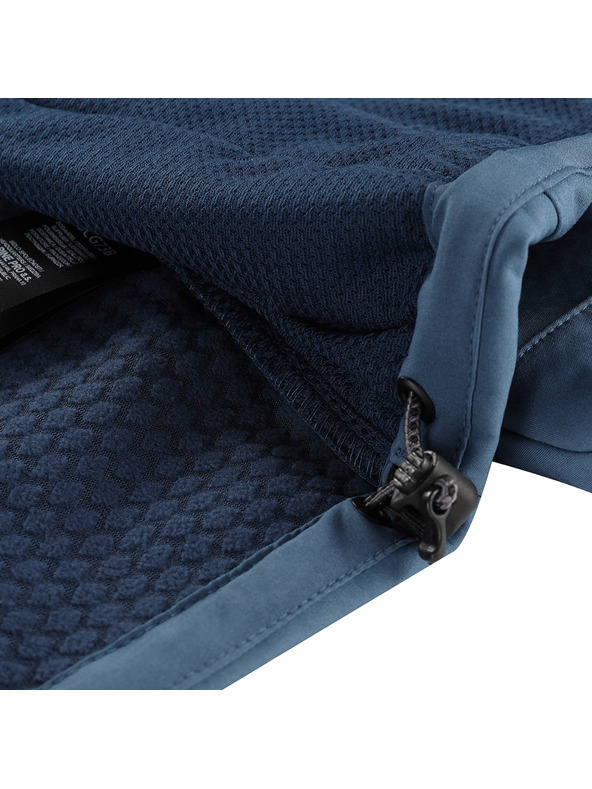 ALPINE PRO Férfi softshell dzseki membránnal ALPINE PRO HOOR 2 sötétfém kék