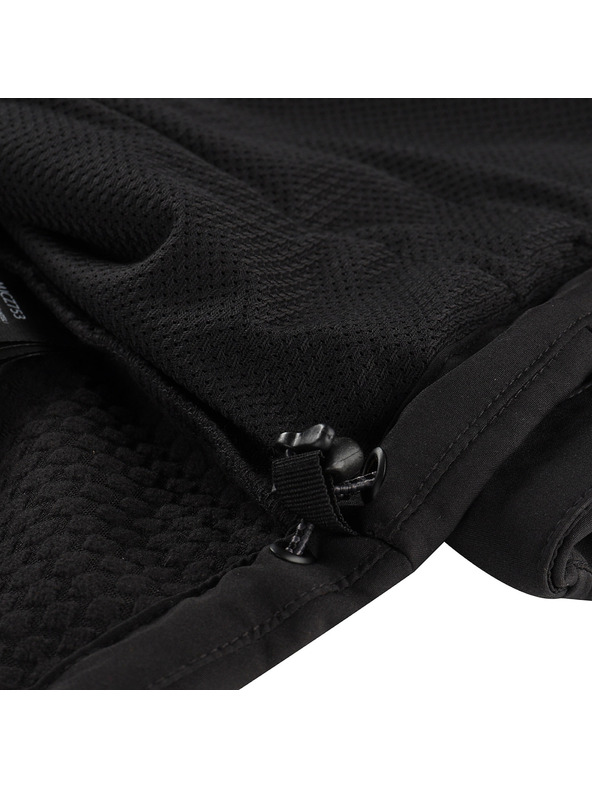 ALPINE PRO Férfi softshell dzseki membránnal ALPINE PRO GEDER fekete