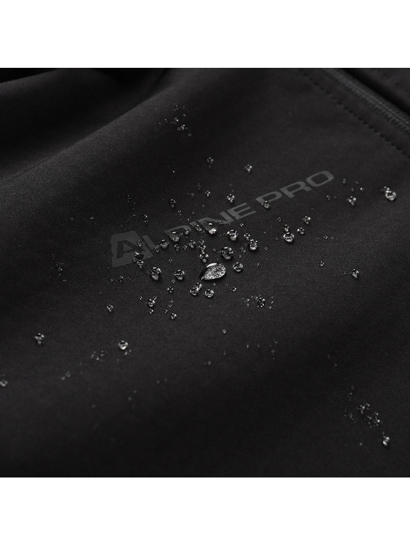 ALPINE PRO Férfi softshell dzseki membránnal ALPINE PRO GEDER fekete