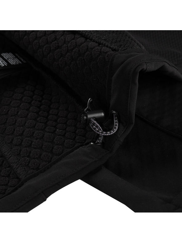 ALPINE PRO Férfi softshell kabát membránnal ALPINE PRO HOOR fekete