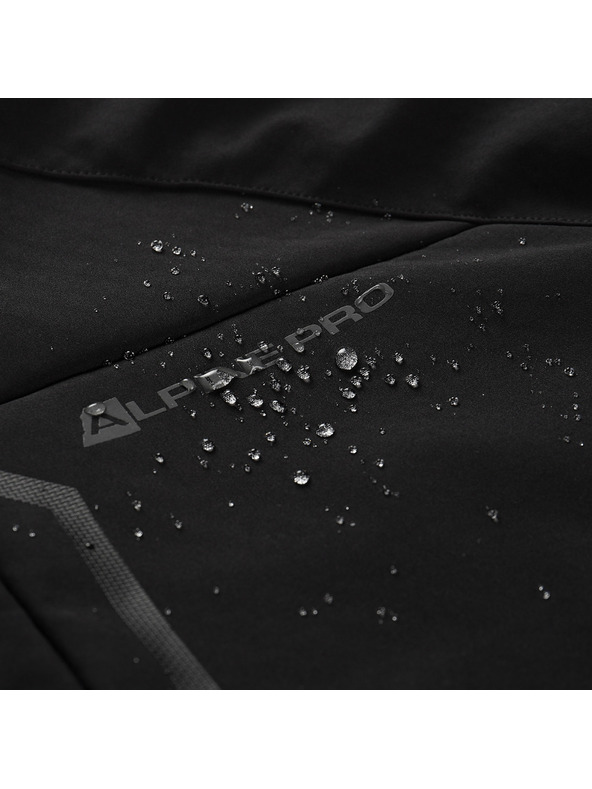 ALPINE PRO Férfi softshell kabát membránnal ALPINE PRO HOOR fekete