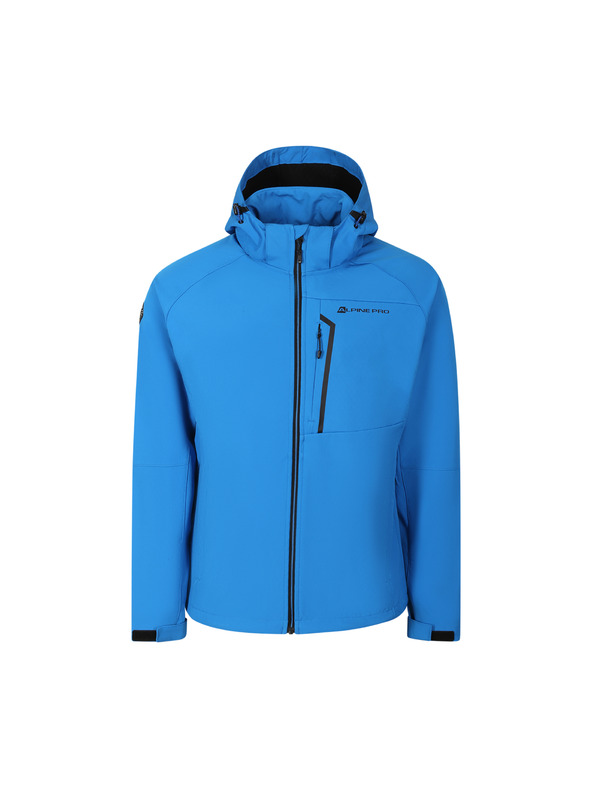 ALPINE PRO Férfi softshell dzseki membránnal ALPINE PRO HOOR briliáns kék