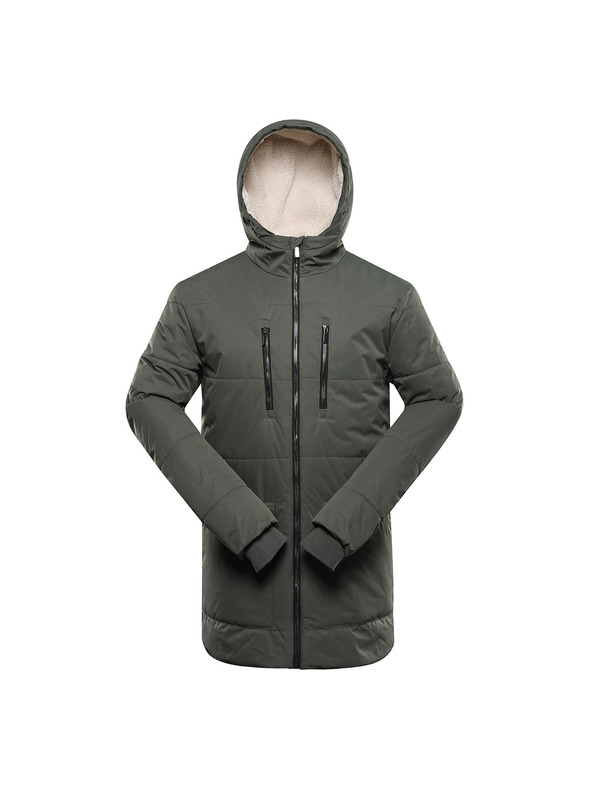 ALPINE PRO Férfi hosszabb téli dzseki ptx membránnal ALPINE PRO COLWEL petrol