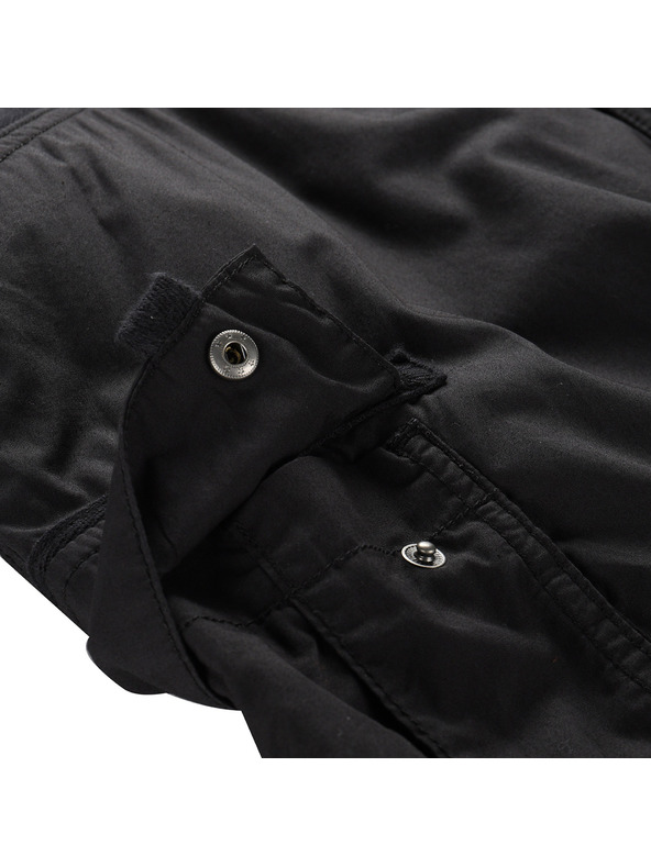 ALPINE PRO Férfi pamut rövidnadrág ALPINE PRO URT fekete