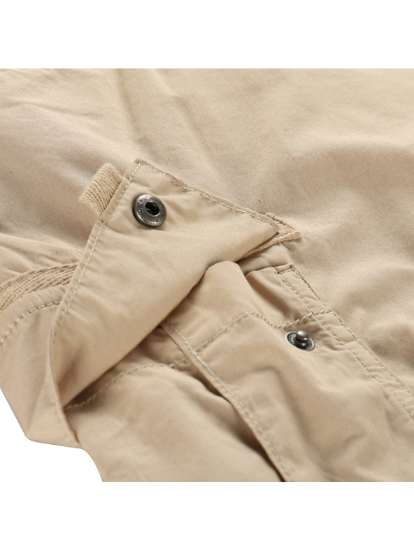 ALPINE PRO Férfi pamut rövidnadrág ALPINE PRO URT teve