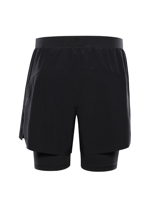 ALPINE PRO Férfi sport rövidnadrág cool dry-vel ALPINE PRO GAJER black