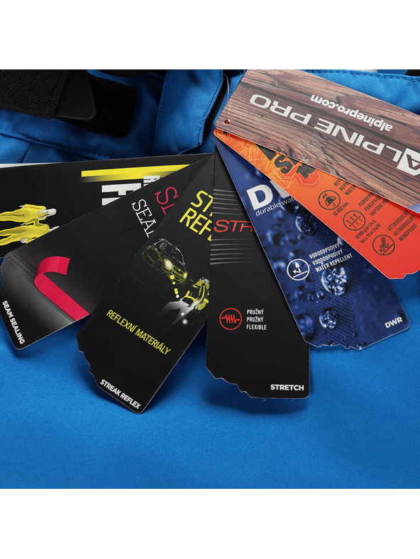 ALPINE PRO Férfi sínadrág ptx snow membránnal ALPINE PRO EDES 2 brilliant blue