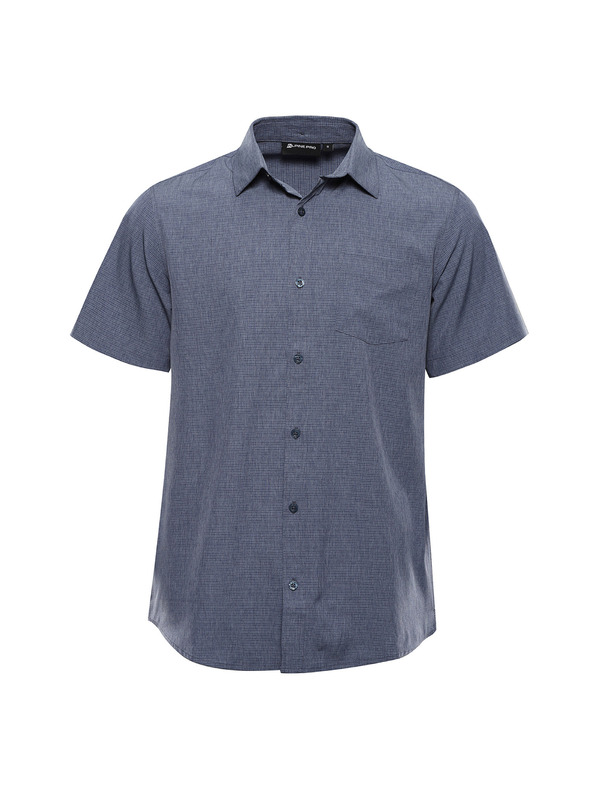ALPINE PRO Férfi gyorsan száradó ing ALPINE PRO WERAN dk.metal blue