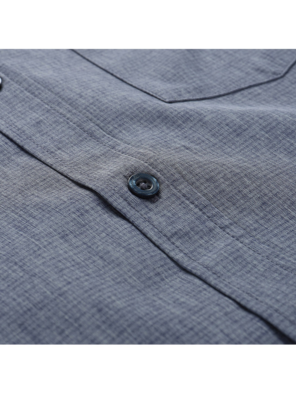 ALPINE PRO Férfi gyorsan száradó ing ALPINE PRO WERAN dk.metal blue