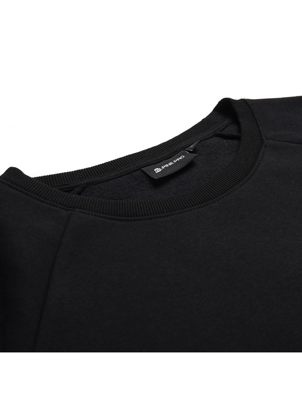 ALPINE PRO Férfi pamut pulóver ALPINE PRO NEGG black