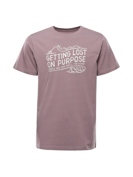 ALPINE PRO Férfi pamut póló ALPINE PRO DORG fürj varianta pb