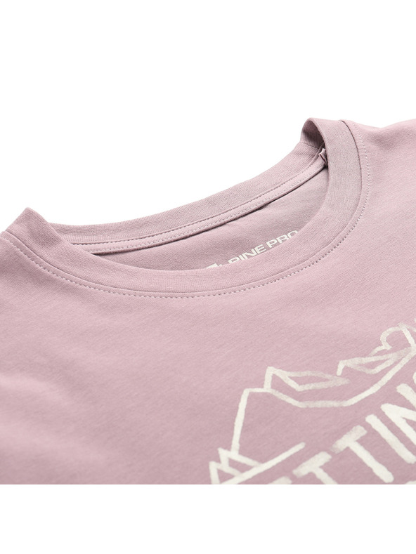 ALPINE PRO Férfi pamut póló ALPINE PRO DORG fürj varianta pb