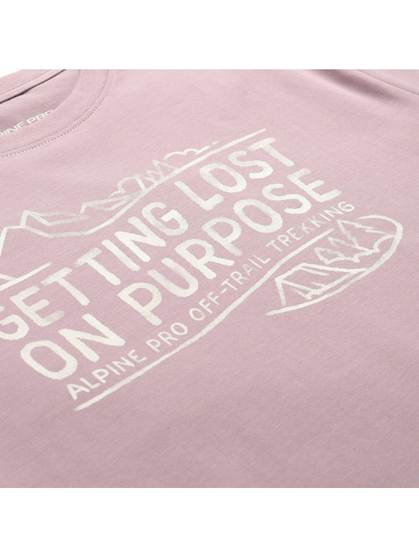 ALPINE PRO Férfi pamut póló ALPINE PRO DORG fürj varianta pb