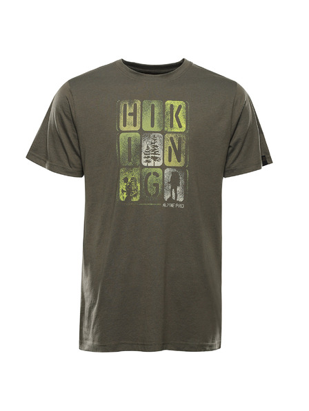 ALPINE PRO Férfi gyorsan száradó cool dry póló ALPINE PRO BOLEN 2 kőszürke varianta pa