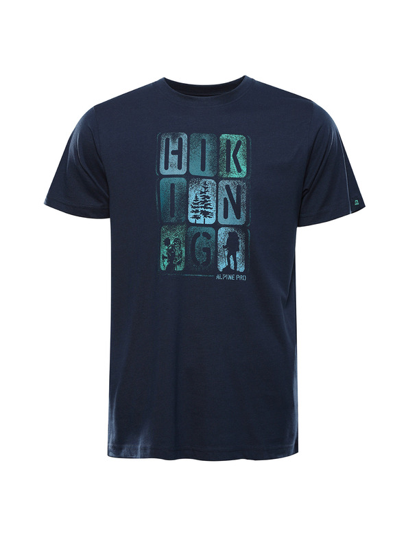 ALPINE PRO Férfi gyorsan száradó póló cool dry technológiával ALPINE PRO BOLEN 2 holdvilágos óceán változat pa