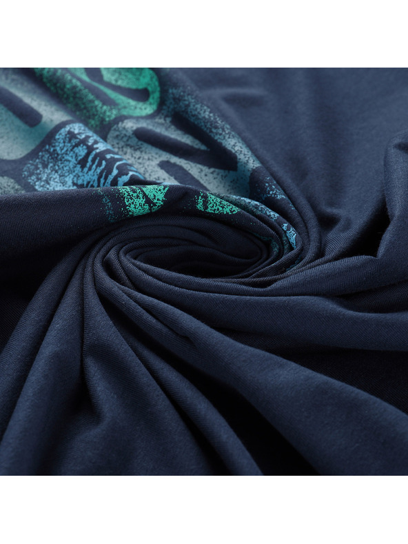 ALPINE PRO Férfi gyorsan száradó póló cool dry technológiával ALPINE PRO BOLEN 2 holdvilágos óceán változat pa