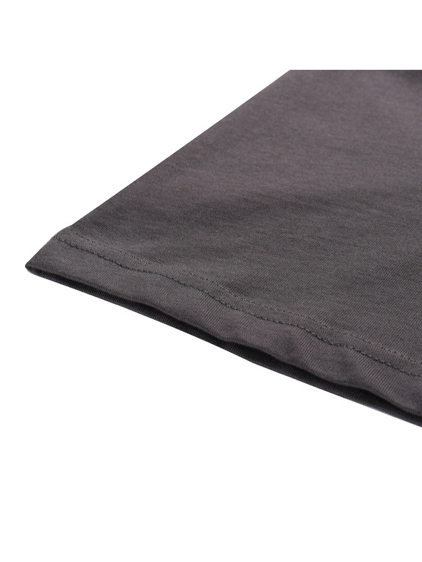 ALPINE PRO Férfi pamut póló ALPINE PRO DOMEN obszidián változat pa