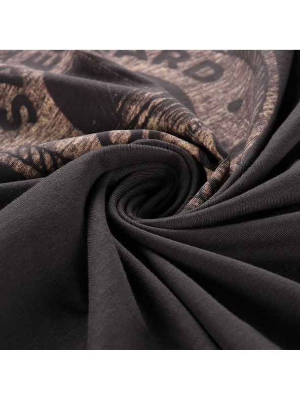 ALPINE PRO Férfi pamut póló ALPINE PRO DOMEN obszidián változat pa