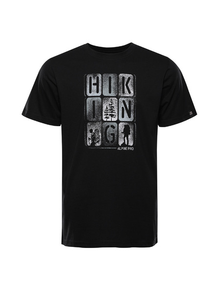 ALPINE PRO Férfi gyorsszárító póló hűvös szárítással ALPINE PRO BOLEN 2 fekete variáns pa
