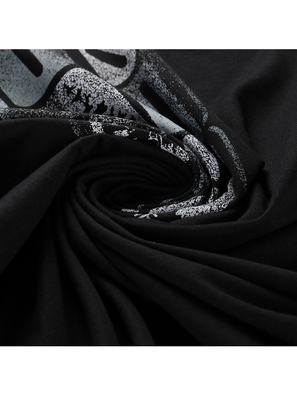 ALPINE PRO Férfi gyorsszárító póló hűvös szárítással ALPINE PRO BOLEN 2 fekete variáns pa