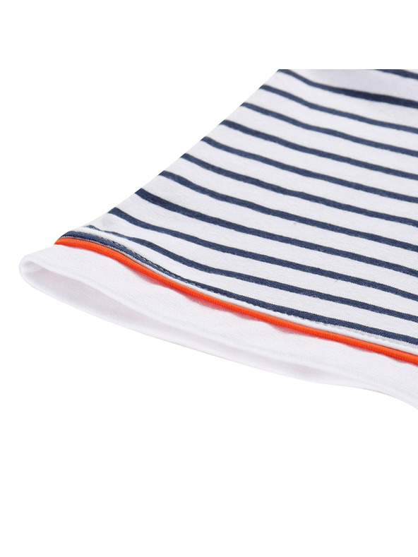 ALPINE PRO Férfi pamut póló változó nyomattal ALPINE PRO NAMOR moonlit ocean