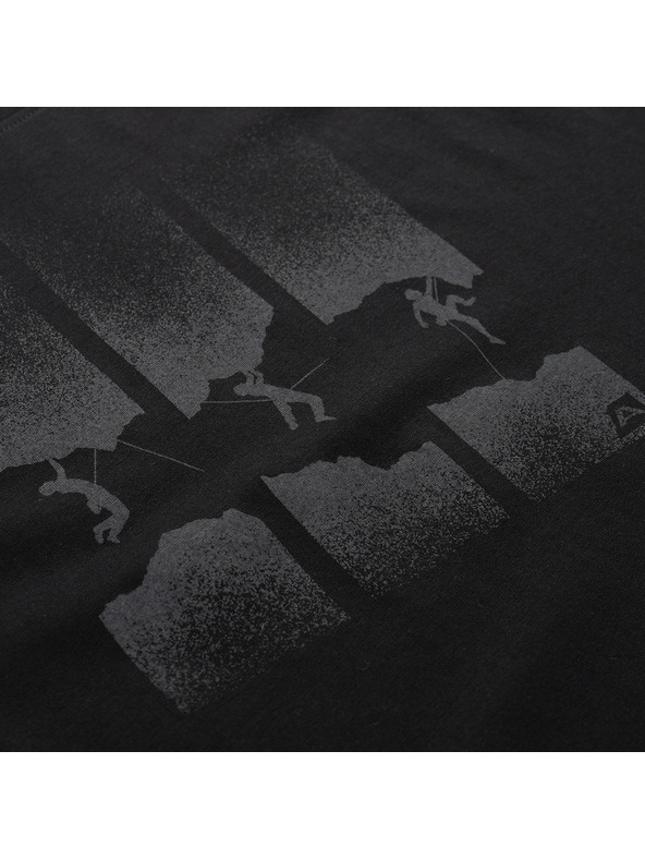 ALPINE PRO Férfi gyors szárítású póló hűvös száraz ALPINE PRO BOLEN 2 fekete pb