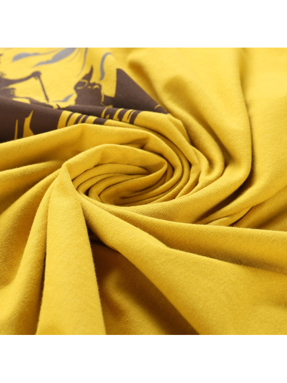 ALPINE PRO Férfi organikus pamut póló ALPINE PRO TERMES 3 citromsárga curry varianta pb